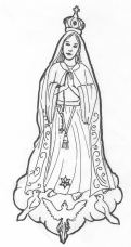 Mary at Fatima - Tina